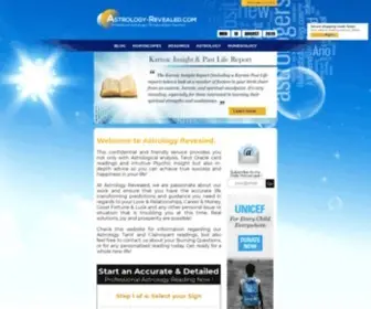 Astrology-Revealed.com(Free Astrology Reports) Screenshot