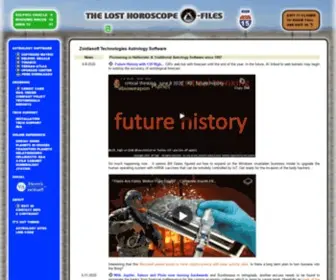 Astrology-X-Files.com(Zoidiasoft Technologies Astrology Software) Screenshot