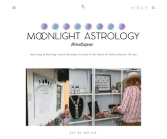 Astrologybymoonlight.com(Moonlight Astrology Boutique) Screenshot
