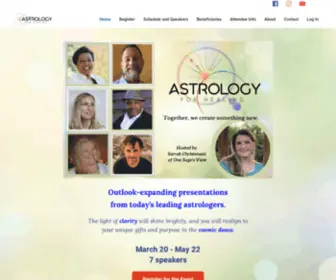 Astrologyforhealing.net(Astrology for Healing) Screenshot