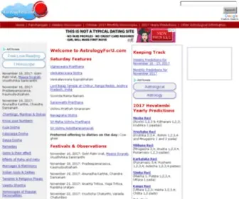 Astrologyforu.com(Astrology) Screenshot