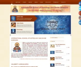 Astrologynspiritualism.com(International School of Astrology and Divine Sciences (ISADS)) Screenshot