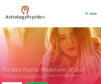 Astrologypsychics.co.uk(Find the Best Psychic Readings of 2021) Screenshot