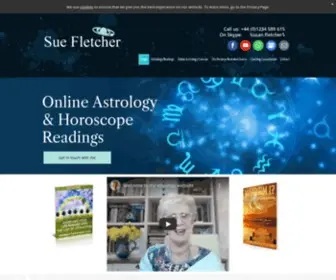 Astrologysue.com(Sue Fletcher) Screenshot