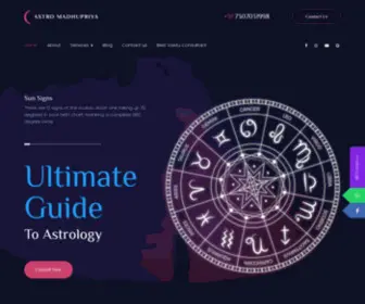 Astromadhupriya.com(Best Astrologer in India) Screenshot