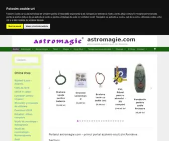 Astromagie.com(Primul portal ezoteric) Screenshot