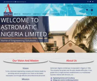 Astromaticng.com(Astromatic Nigeria Limited) Screenshot