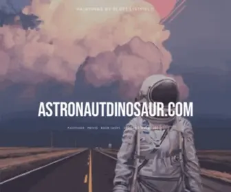 Astronautdinosaur.com(Scott Listfield paints astronauts and) Screenshot