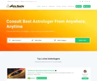 Astronearby.com(Consultation With Astrologers) Screenshot
