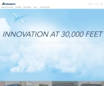 Astronics.com(Innovative Technology) Screenshot