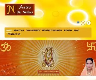 Astronilima.com(Vedic Astrologer & Vastu Expert Dr) Screenshot