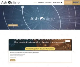 Astronline.org(Comunidad Online Sobre Difusión En Astrología) Screenshot