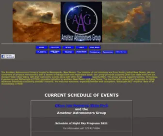 Astronomersgroup.org(The Amateur Astronomers Group) Screenshot