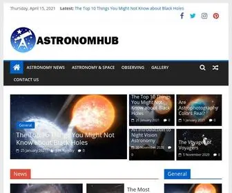 Astronomhub.com(Daily Dose of Astronomy) Screenshot