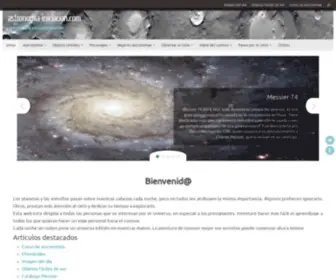 Astronomia-Iniciacion.com(Astronomía) Screenshot