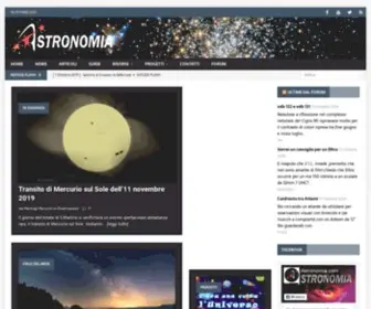 Astronomia.com(Il Portale italiano di Astronomia) Screenshot