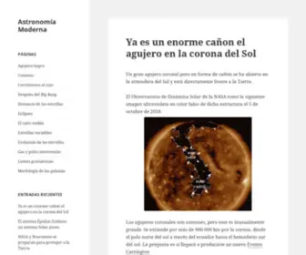 Astronomiamoderna.com.ar(astronomiamoderna) Screenshot