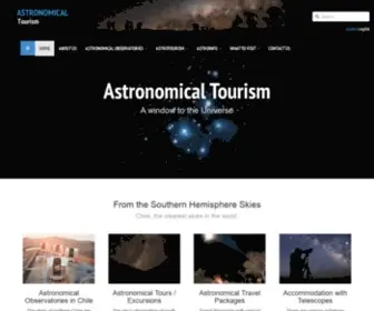 Astronomictourism.com(Astronomical Tourism) Screenshot