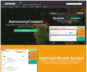 Astronomyconnect.com(Astronomyconnect) Screenshot