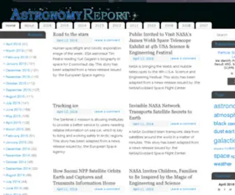 Astronomyreport.com(Forsale Lander) Screenshot