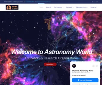 Astronomyworld.org(Astronomy World) Screenshot