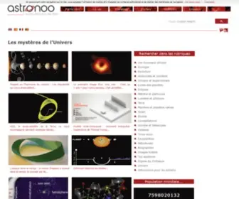 Astronoo.com(Mystères de l'Univers et phénomènes astronomiques) Screenshot