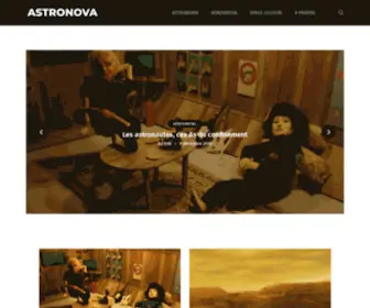 Astronova.fr(Le blog de l'astronomie et du spatial) Screenshot