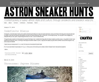 Astronsneakerhunts.com(Astron Sneaker Hunts) Screenshot