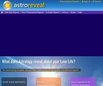 Astroreveal.com(The Astrology of Love) Screenshot
