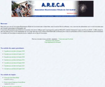 Astrorun.com(ARECA) Screenshot