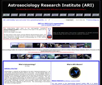 Astrosociology.org(Astrosociology) Screenshot