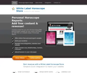 Astrostore.net(White Label Horoscope Store) Screenshot