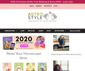 Astrostyle.com(Astrology) Screenshot