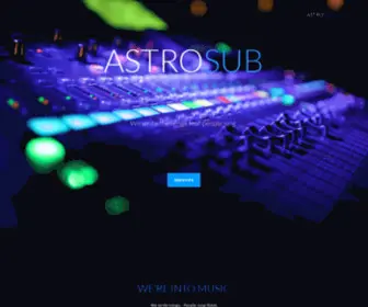 Astrosub.com(Astrosub) Screenshot