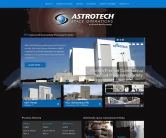 Astrotech.com(Astrotech Space Operations (ASO)) Screenshot