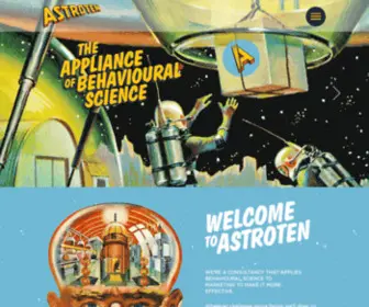 Astroten.co.uk(The Appliance of Behavioural Science) Screenshot