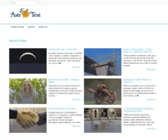 Astrotext.ro(Revista absolvenţilor Şcolii de astrologie Fidelia) Screenshot