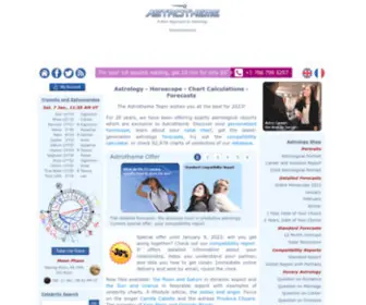 Astrotheme.com(Astrology) Screenshot