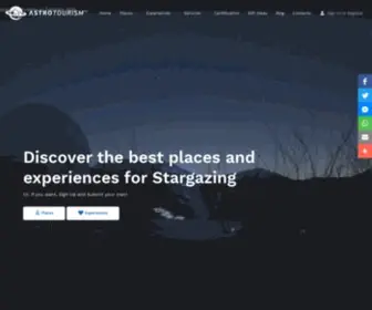 Astrotourism.com(The Best Places and Experiences for Stargazing) Screenshot