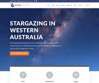 Astrotourismwa.com.au(Stargazing in Western Australia) Screenshot