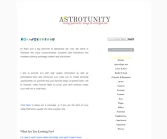 Astrotunity.com(Astrology Horoscopes Star Signs) Screenshot