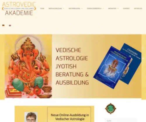 Astrovedic-Akademie.de(ASTROVEDIC) Screenshot