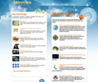 Astrovera.com(Astrology) Screenshot