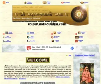Astrovidya.com(Astrovidya) Screenshot