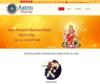 Astrovikramraj.com(Astro Vikram Raj) Screenshot