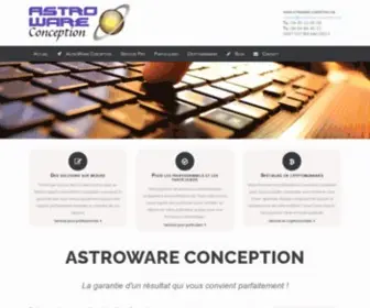 Astroware-Conception.com(AstroWare Conception) Screenshot