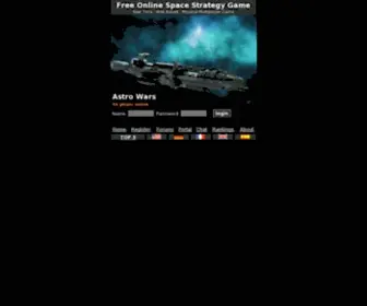 Astrowars.com(Astro Wars) Screenshot