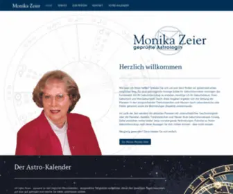 Astrozeier.de(Startseite) Screenshot