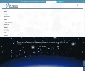 Astrozodiacs.com(Astrozodiacs) Screenshot