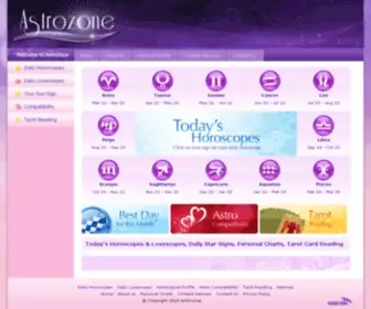 Astrozone.com.au(Home) Screenshot